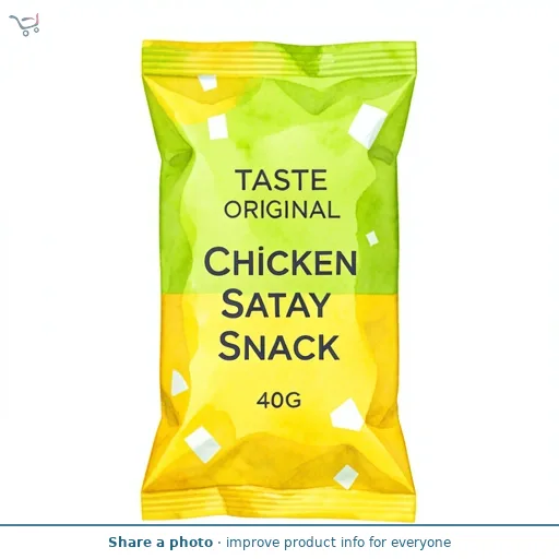 Taste Original Chicken Satay Snack 40G