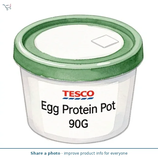 Tesco Egg Protein Pot 90G
