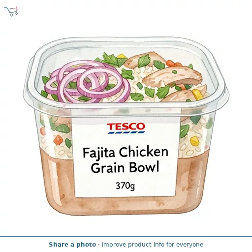 Tesco Fajita Chicken Grain Bowl 370g