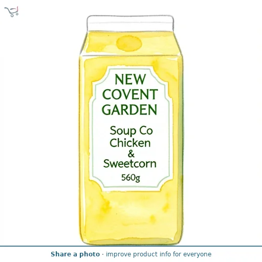 New Covent Garden Soup Co Chicken & Sweetcorn 560g