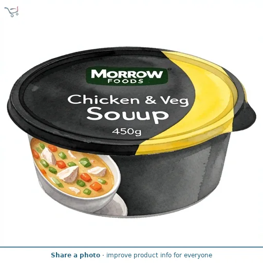 Morrow Foods Chicken & Veg Soup 450g