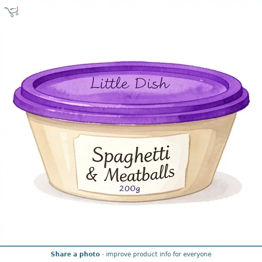 Little Dish Spaghetti & Meatballs 200g