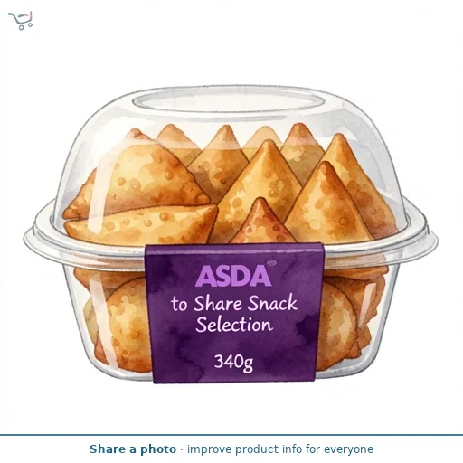 ASDA to Share Snack Selection 340g