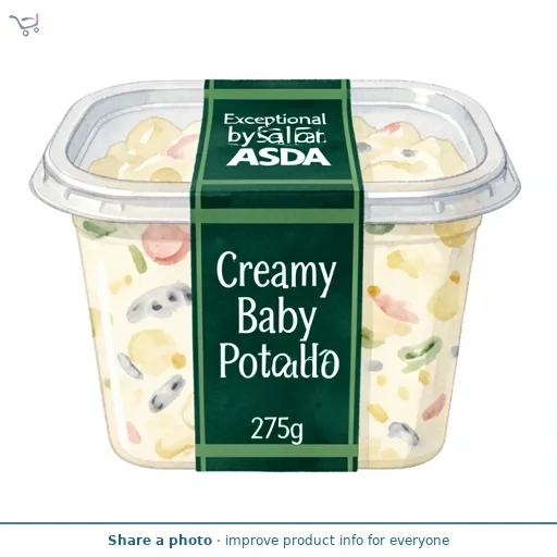 Exceptional by ASDA Creamy Baby Potato Salad 275g