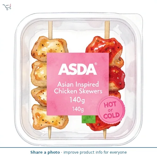 ASDA Asian Inspired Chicken Skewers 140g