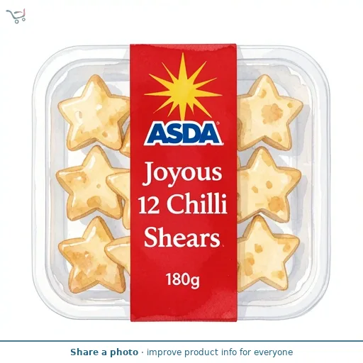 ASDA Joyous 12 Chilli Cheese Stars 180g