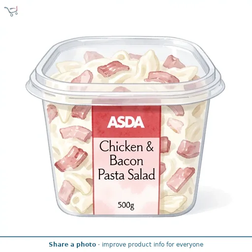 ASDA Chicken & Bacon Pasta Salad 500g