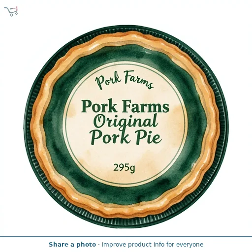 Pork Farms Pork Farms Original Pork Pie 295g