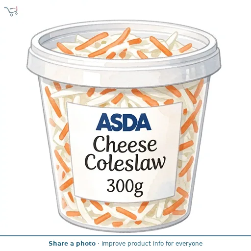 ASDA Cheese Coleslaw 300g