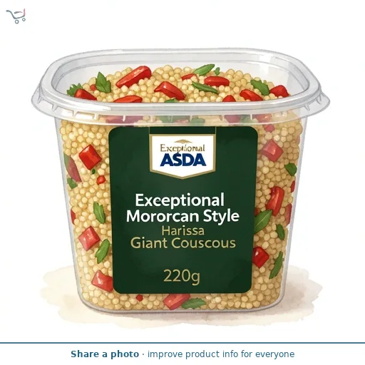 Exceptional by ASDA Exceptional Moroccan Style Harissa Giant Couscous 220g