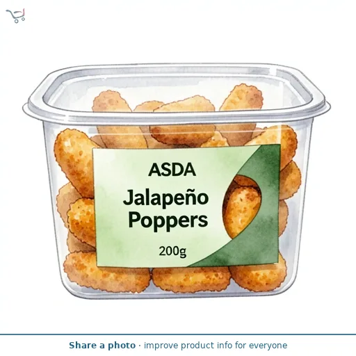 ASDA Cheesy Jalapeño Poppers 200g