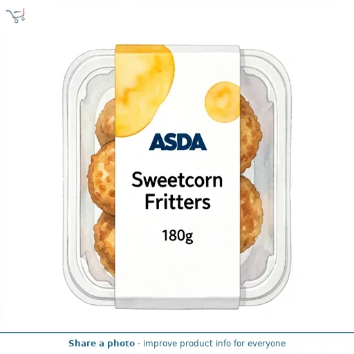 ASDA Sweetcorn Fritters 180g