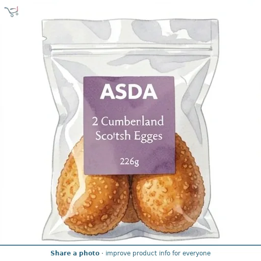 ASDA 2 Cumberland Scotch Eggs 226g